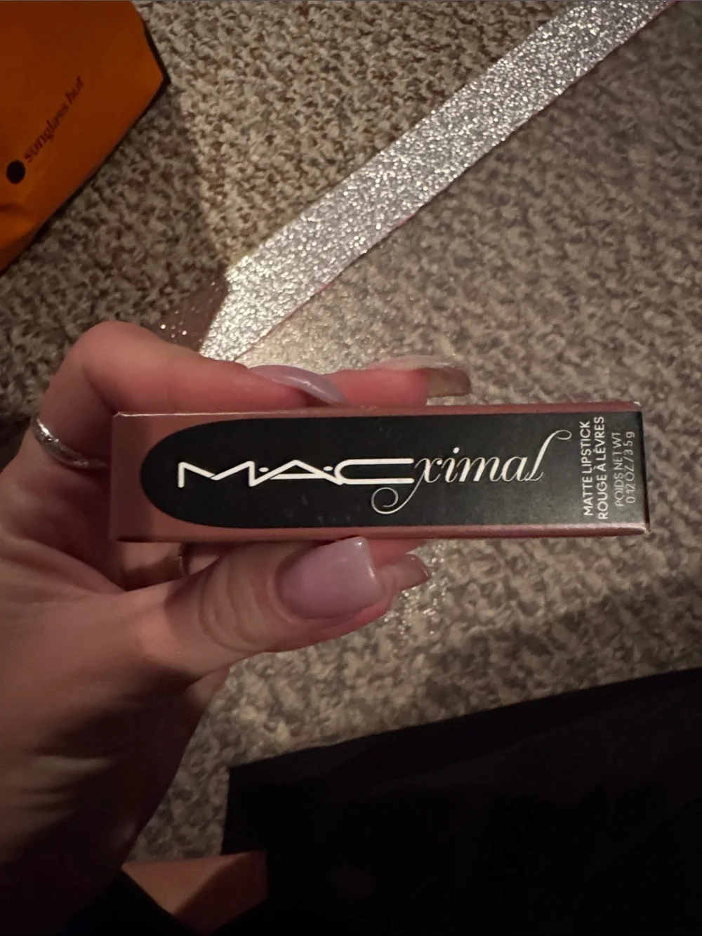 BNIB MAC Cosmetics M•A•CXIMAL SILKY MATTE LIPSTICK SHADE WARM TEDDY